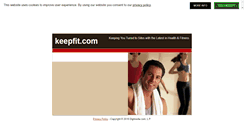 Desktop Screenshot of keepfit.com